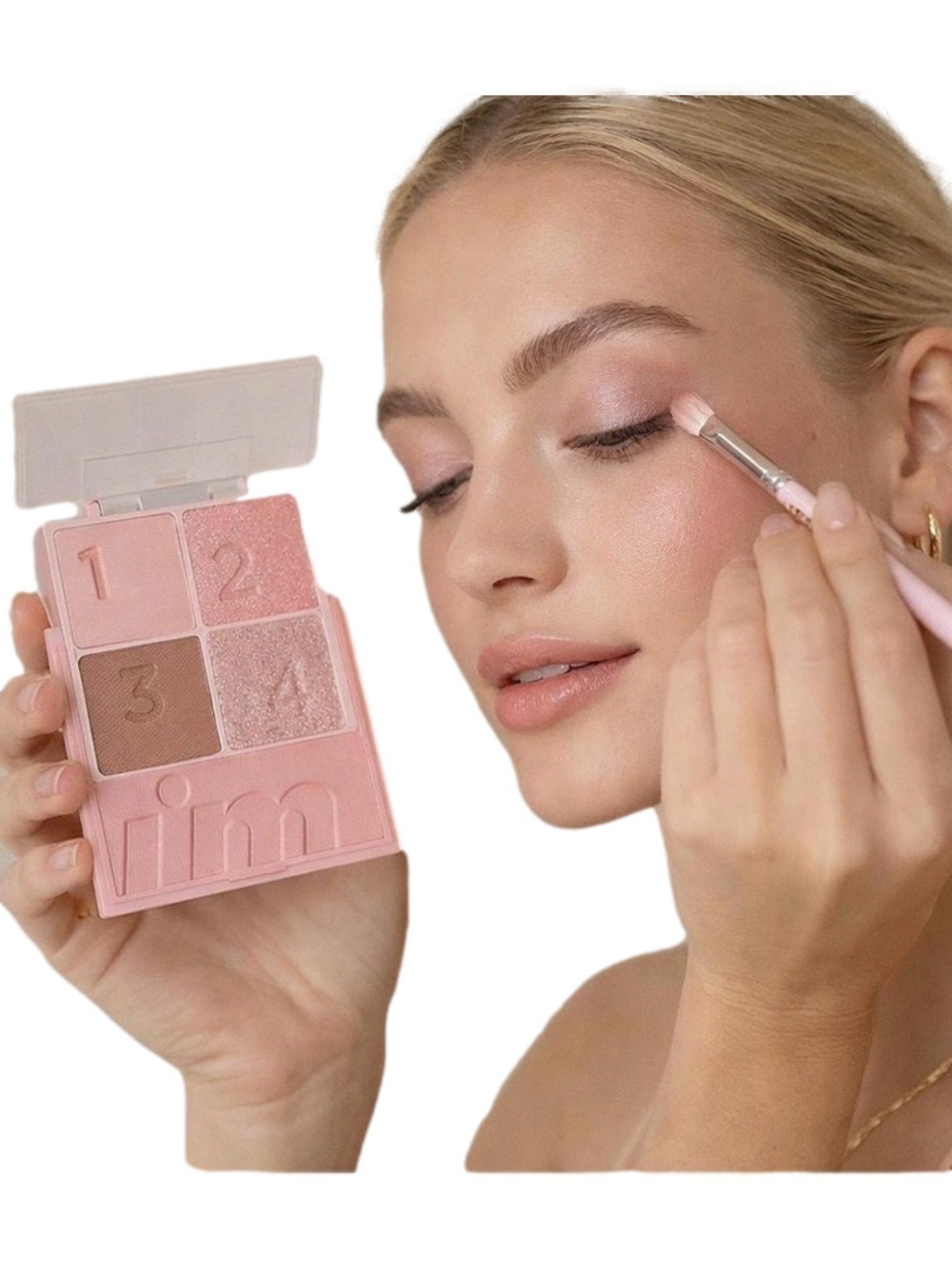 I’m Meme Multi Cube Eyeshadow & Blush in Sweet Pink - Korean Beauty